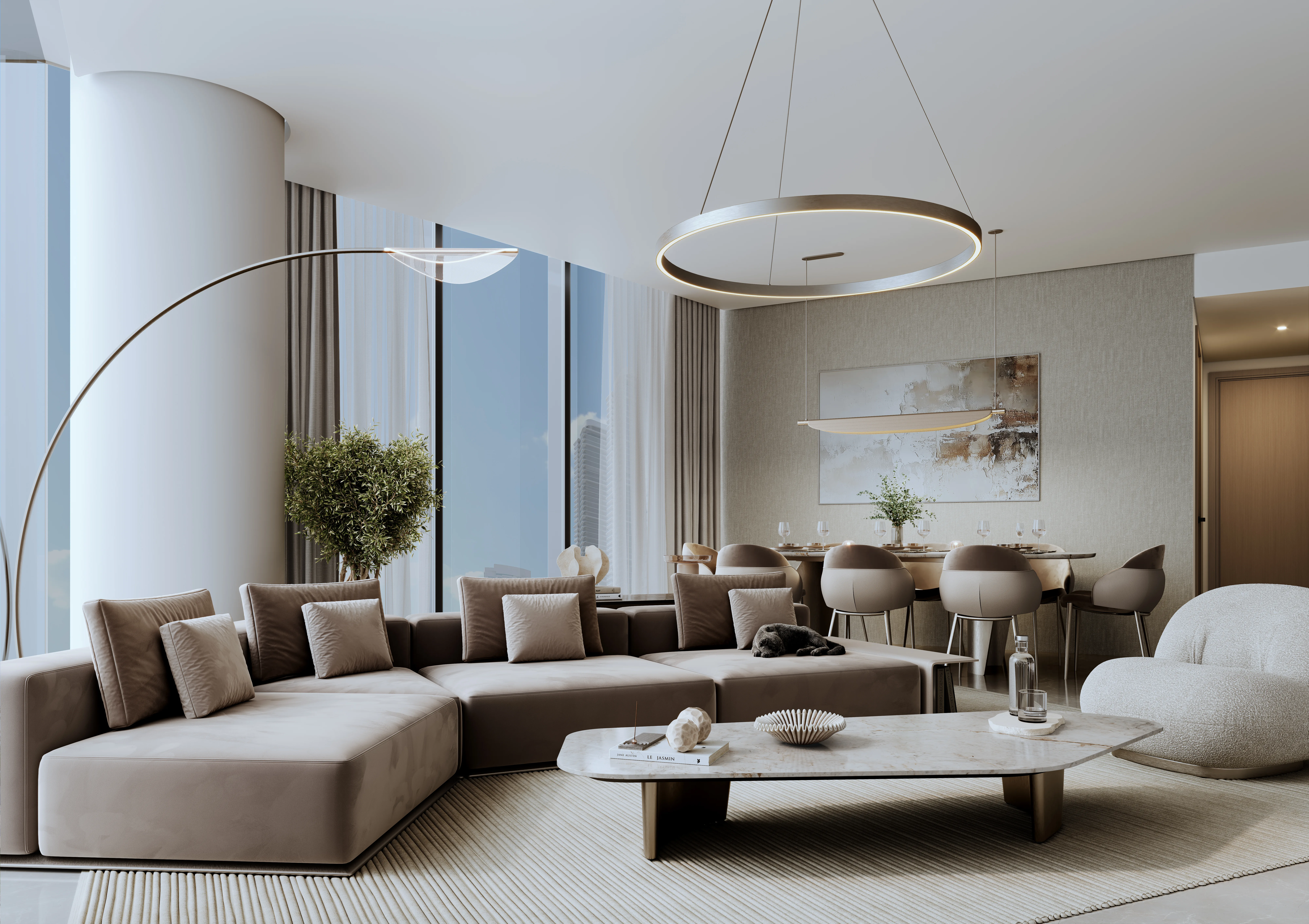 Luxury Living Dining